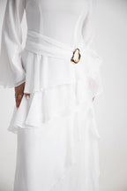 Ada Dress in White