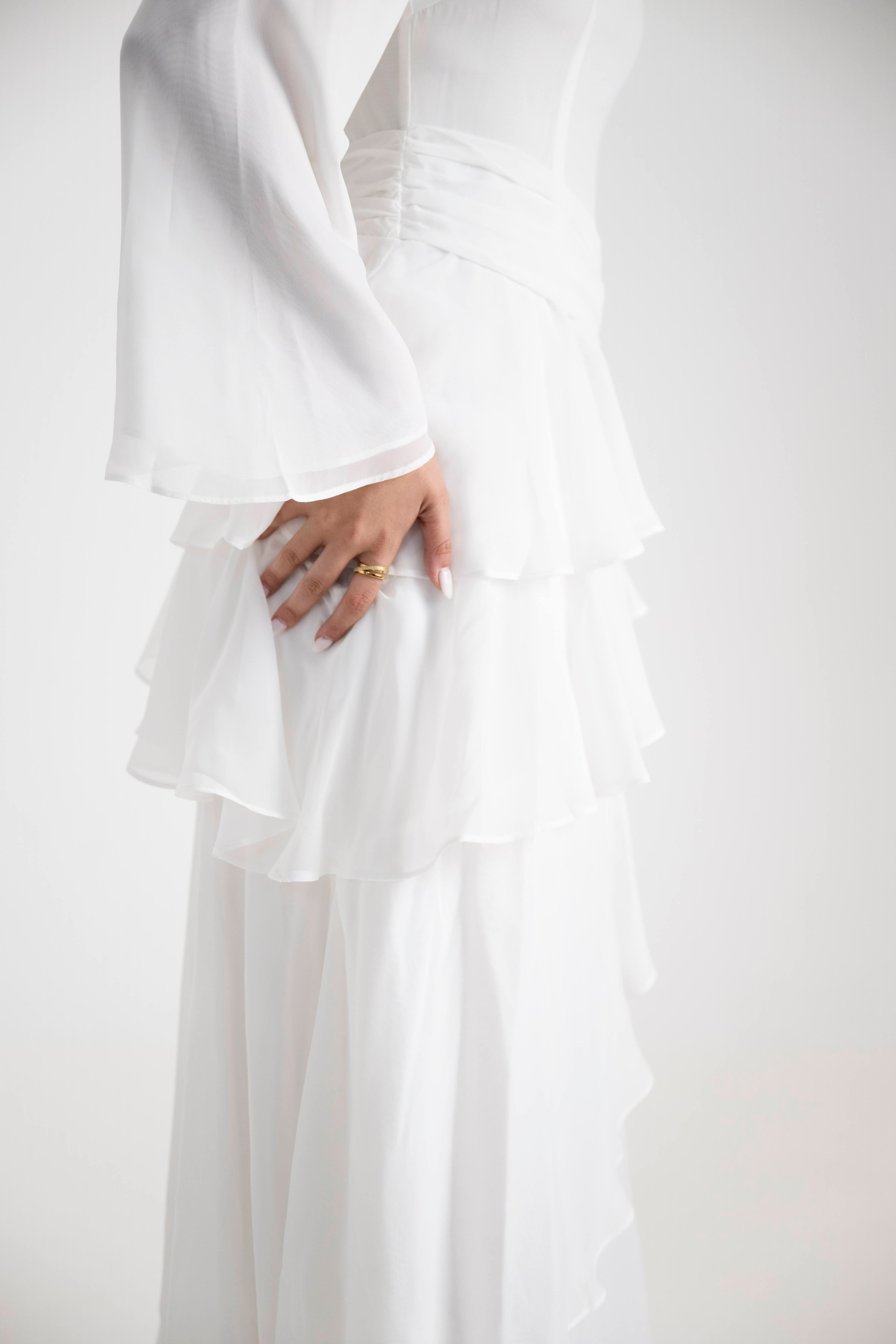 Ada Dress in White