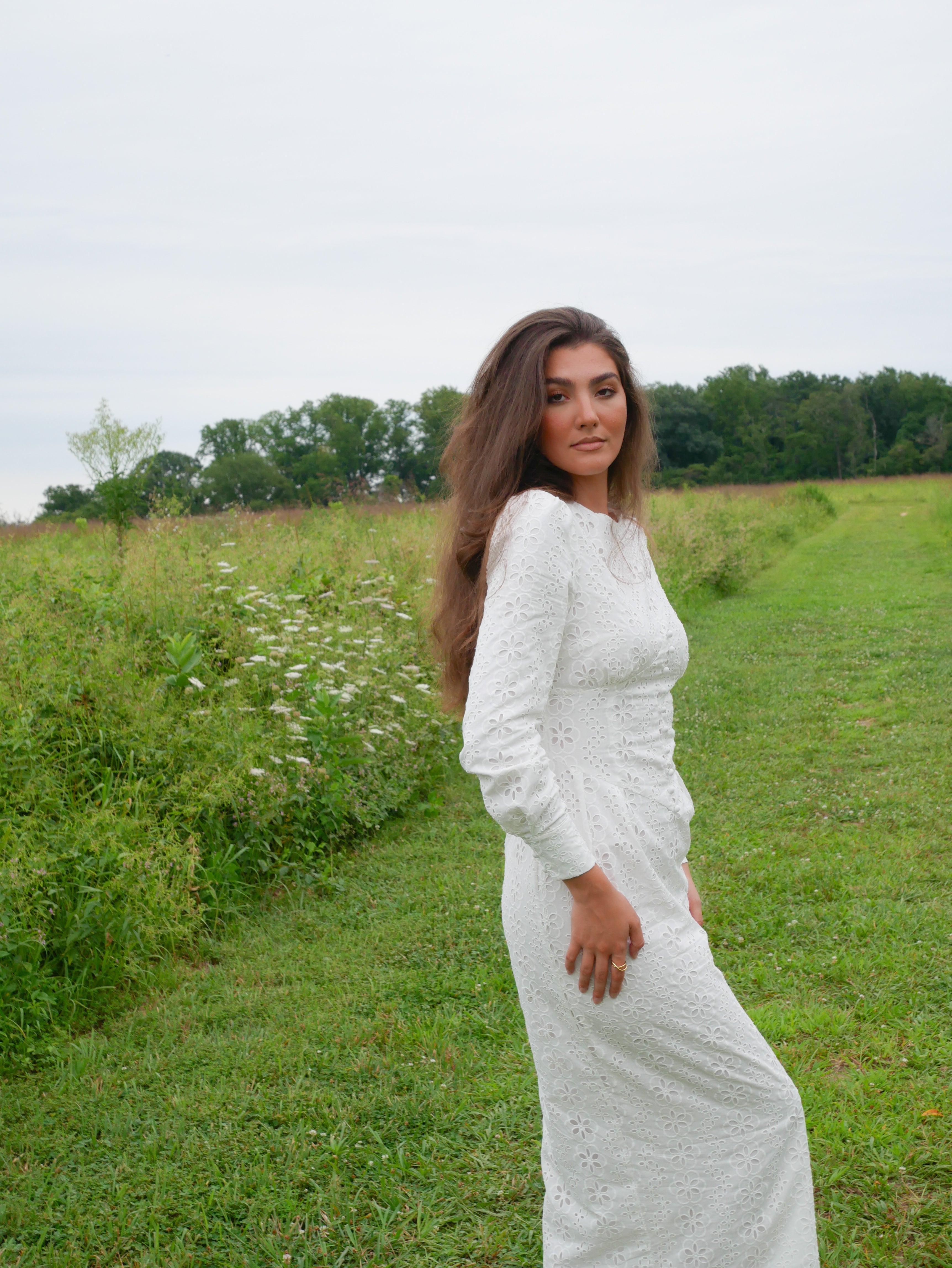 Daliah in White